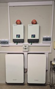 Solar installations Gauteng – dual Luxpower hybrid inverters with Dyness battery storage installed by Sola-Tec Solar