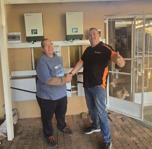 Solar installations Gauteng – completed Luxpower inverter and battery installation by Sola-Tec Solar