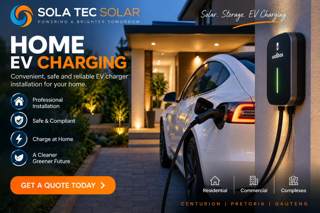 EV charger installation Gauteng